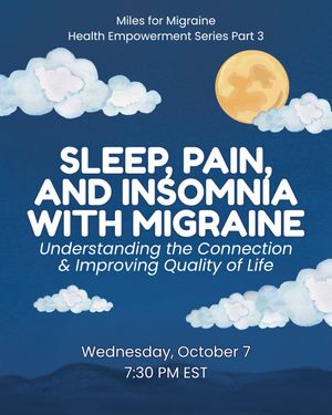Image post by @milesformigraine on Instagram