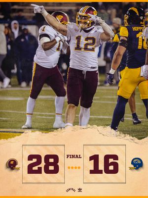 Image post by @cmufootball on Instagram