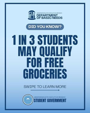 Image post by @unc_executivebranch on Instagram