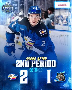 Image post by @ColoradoEagles on Twitter