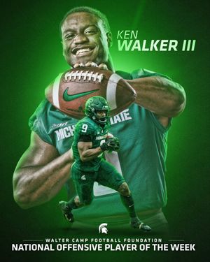 Image post by @MSU_Football on Twitter