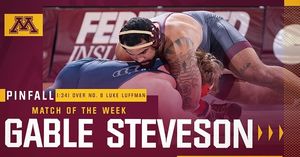 Image post by @gopherwrestling on Instagram