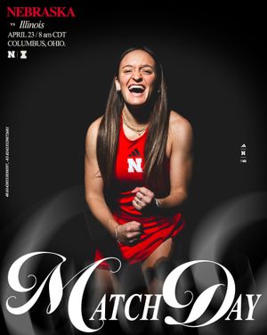 Image post by @huskerwtennis on Instagram