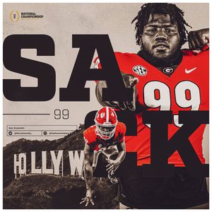 Image post by @GeorgiaFootball on Twitter