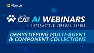 Video post by @mspowerplatform on YouTube