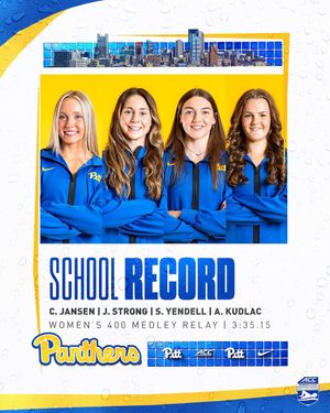 Image post by @pitt_swim_dive on Instagram