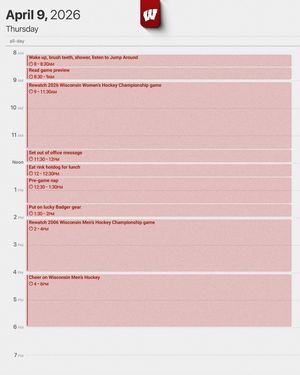 Image post by @uwbadgers on Instagram