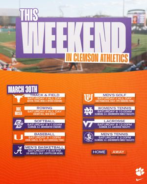 Image post by @ClemsonTigers on Twitter