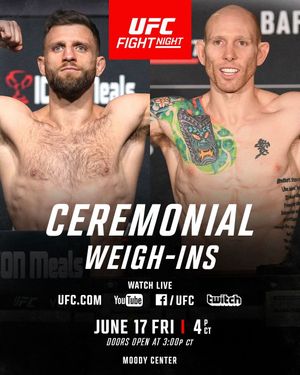 Image post by @ufc on Instagram