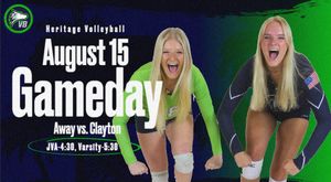 Image post by @HuskyVolleyball on Twitter