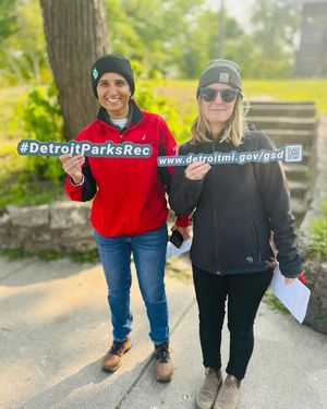Image post by @DetroitParksRec on Facebook