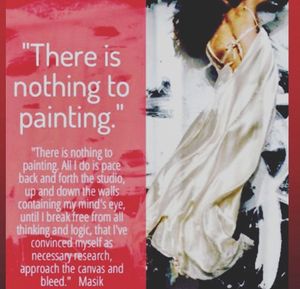 Image post by @theartistmasik on Instagram