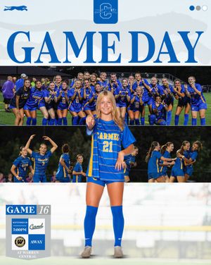 Image post by @carmelgirlssoccer on Instagram