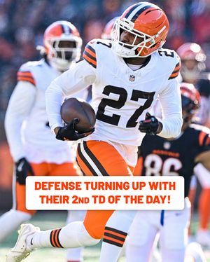 Image post by @clevelandbrowns on Instagram