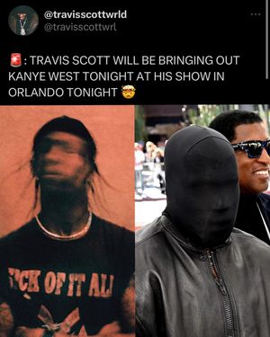 Image post by @travisscottwrld on Instagram
