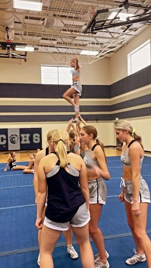 Video post by @corner_canyon_cheer on Instagram