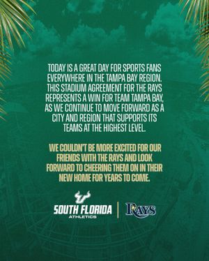 Image post by @usfathletics on Instagram