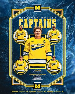 Image post by @umichhockey on Instagram