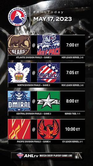 Image post by @TheAHL on Twitter