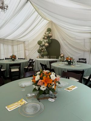 Image post by @majesticinglewoodpartyrentals on Instagram