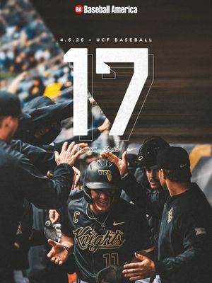 Image post by @UCF_Baseball on Twitter