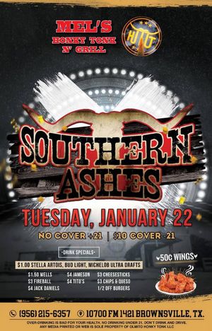 Image post by @SouthernAshesMusic on Facebook