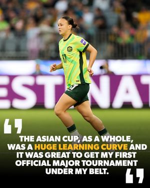 Image post by @matildas on Instagram