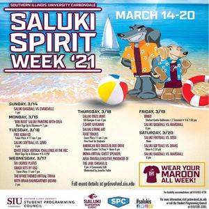 Image post by @SalukiAthletics on Facebook
