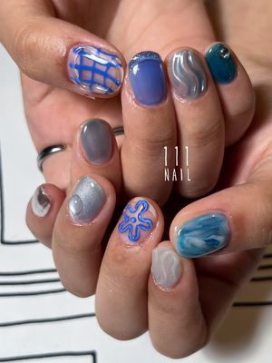 Image post by @111nail_omotesando on Instagram