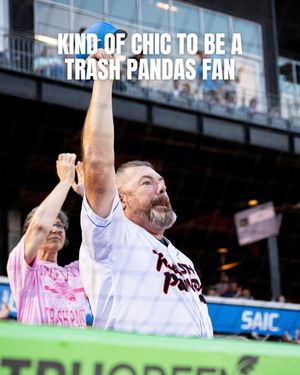 Image post by @trashpandasbaseball on Instagram