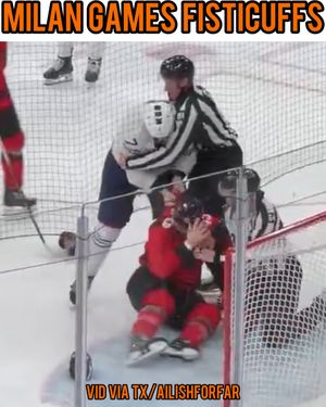 Image post by @hockeyfights on Instagram