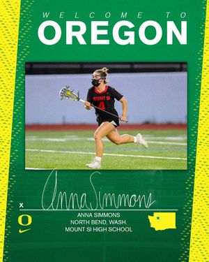 Image post by @OregonWLAX on Twitter