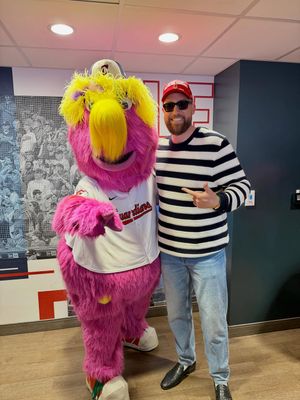 Image post by @sliderthemascot on Instagram