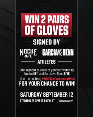 Image post by @ufc on Instagram