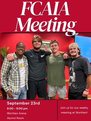 Image post by @fcaia_ballstate on Instagram