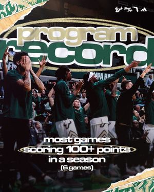 Image post by @USFMBB on Twitter