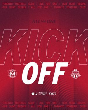 Image post by @TorontoFC on Twitter