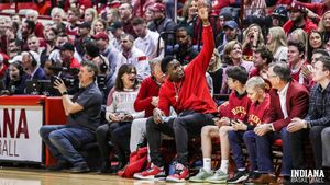 Image post by @IndianaMBB on Twitter