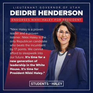 Image post by @studentsforhaley on Instagram