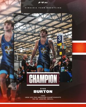 Image post by @hokieswrestling on Instagram