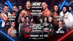 Image post by @AEW on Twitter