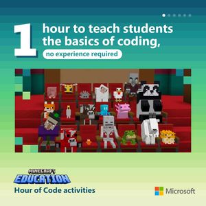 Image post by @microsoftedu on Instagram