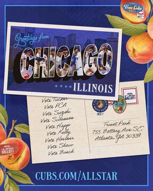Image post by @cubs on Instagram