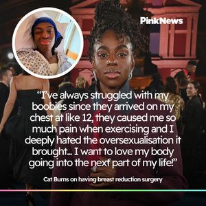Image post by @pinknews on Instagram