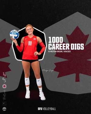 Image post by @sfu_volleyball on Instagram
