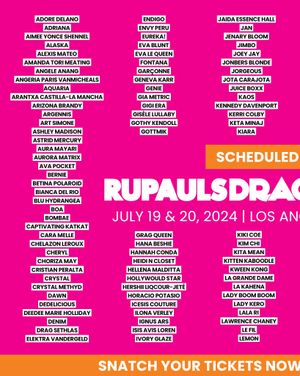Image post by @rupaulsdragrace on Instagram