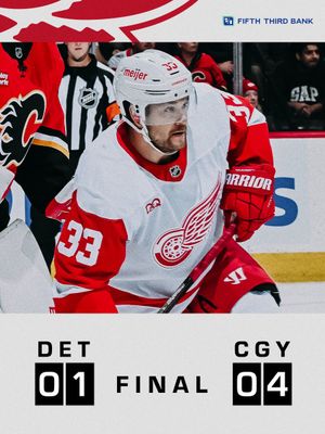 Image post by @DetroitRedWings on Twitter/X