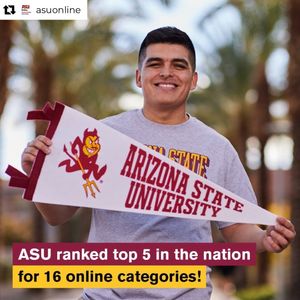 Image post by @arizonastateuniversity on Instagram