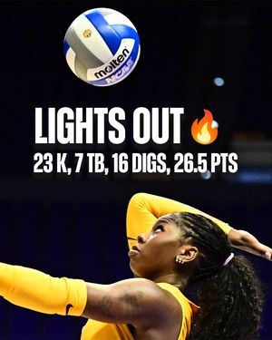 Image post by @lsuvolleyball on Instagram