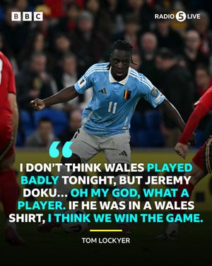Image post by @5liveSport on Twitter